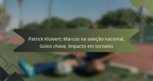 Patrick Kluivert: Marcos na seleção nacional, Golos chave, Impacto em torneios